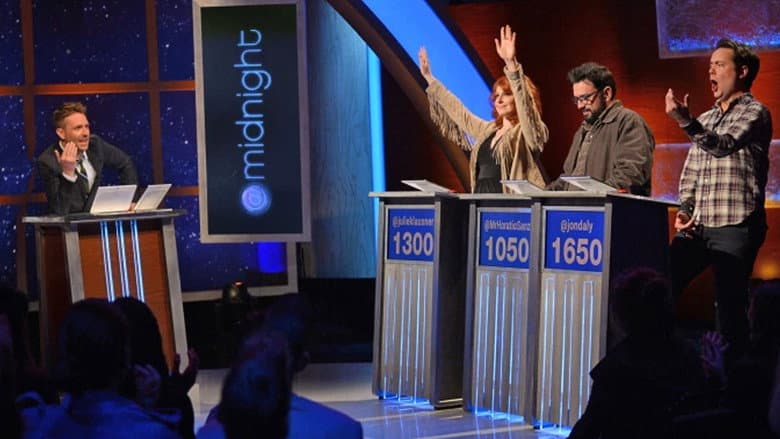Backdrop from @midnight with Chris Hardwick