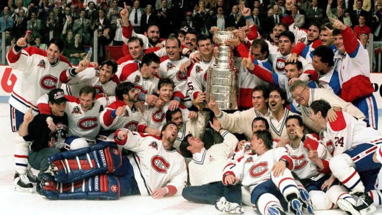 Backdrop from La Coupe Stanley à Montréal en 1993