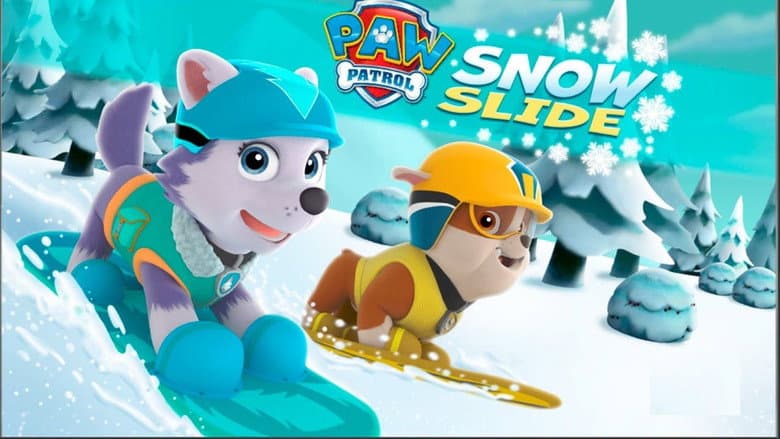 Backdrop from PAW Patrol: Winter Rescues
