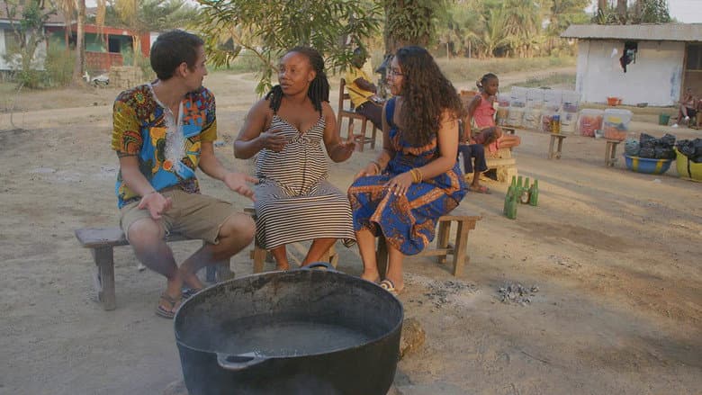 Backdrop from A Towering Task: The Story of the Peace Corps