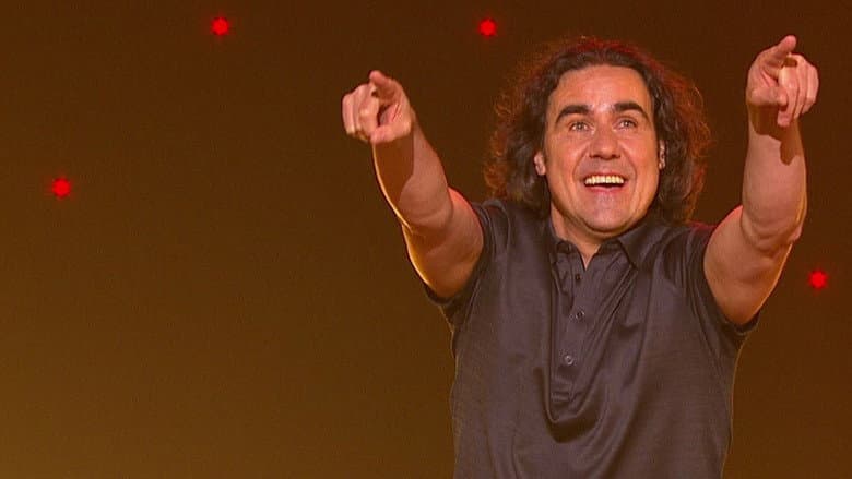 Backdrop from Micky Flanagan: Peeping Behind the Curtain