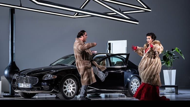 Backdrop from Royal Opera House: Don Pasquale