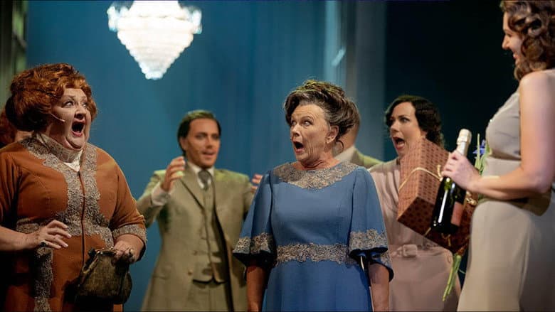 Backdrop from Malmö Opera Funny Girl
