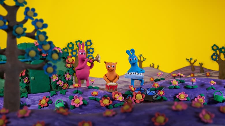 Backdrop from Snip, Snap, Snut and the Squares