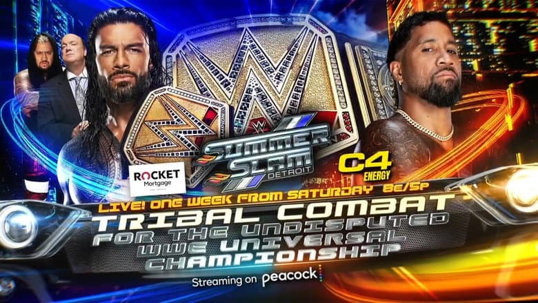 Backdrop from WWE SummerSlam 2023