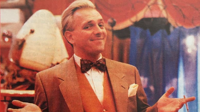 Backdrop from Rik Mayall Presents