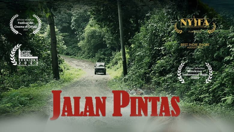 Backdrop from Jalan Pintas