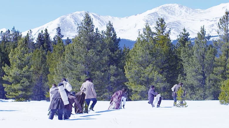 Backdrop from Dead of Winter: The Donner Party