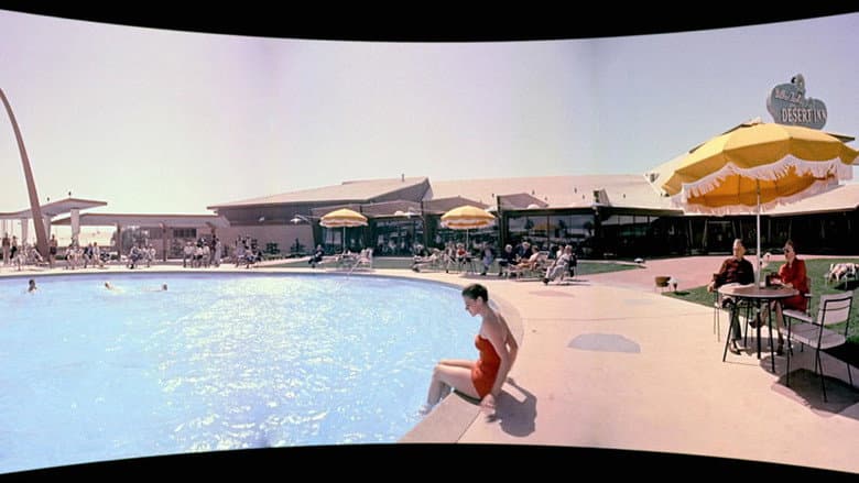 Backdrop from Cinerama Holiday