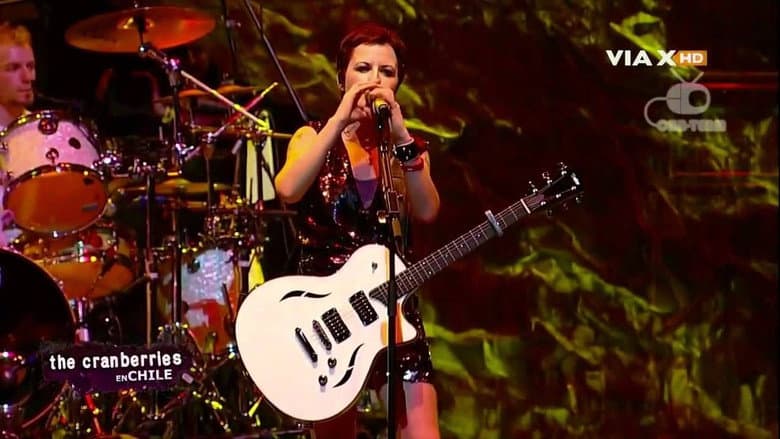 Backdrop from The Cranberries Live in Chile
