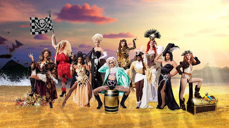 Backdrop from RuPaul's Drag Race Down Under