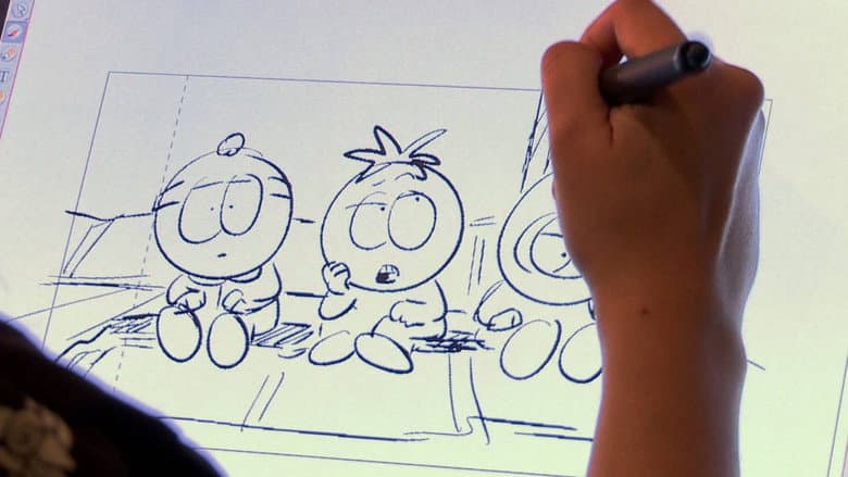 Backdrop from 6 Days to Air: The Making of South Park