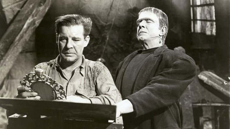Backdrop from Frankenstein Meets the Wolf Man