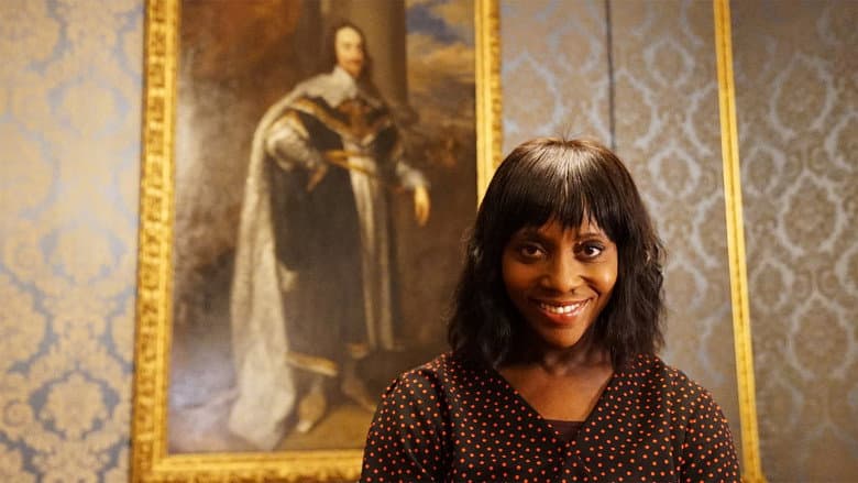 Backdrop from Charles I's Treasures Reunited