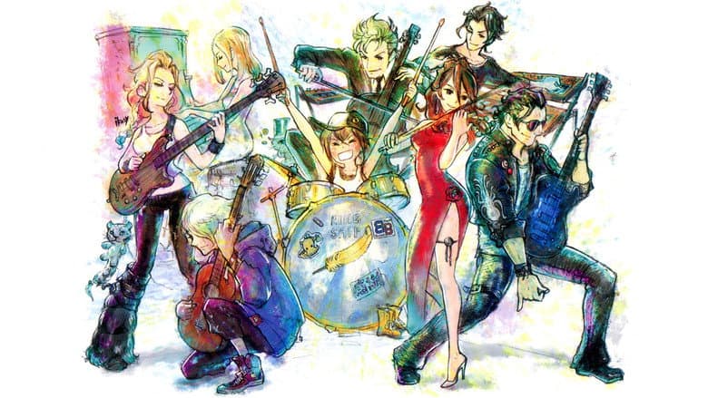 Backdrop from OCTOPATH TRAVELER Break, Boost and Beyond Live!
