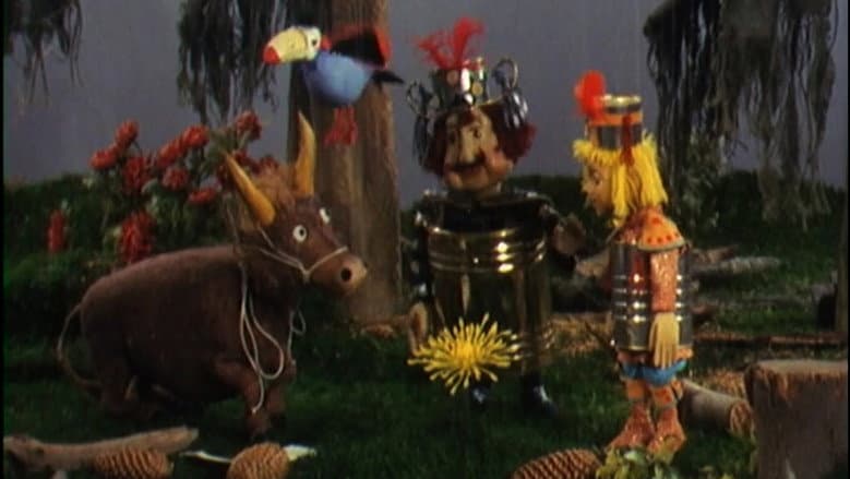 Backdrop from Augsburger Puppenkiste - Don Blech und der goldene Junker