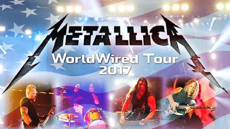 Backdrop from Metallica WorldWired North American Tour 2017