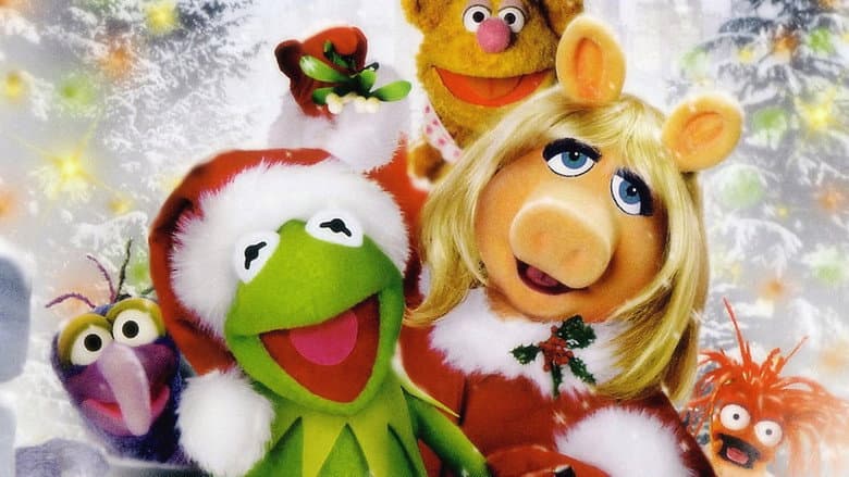 Backdrop from It's a Very Merry Muppet Christmas Movie