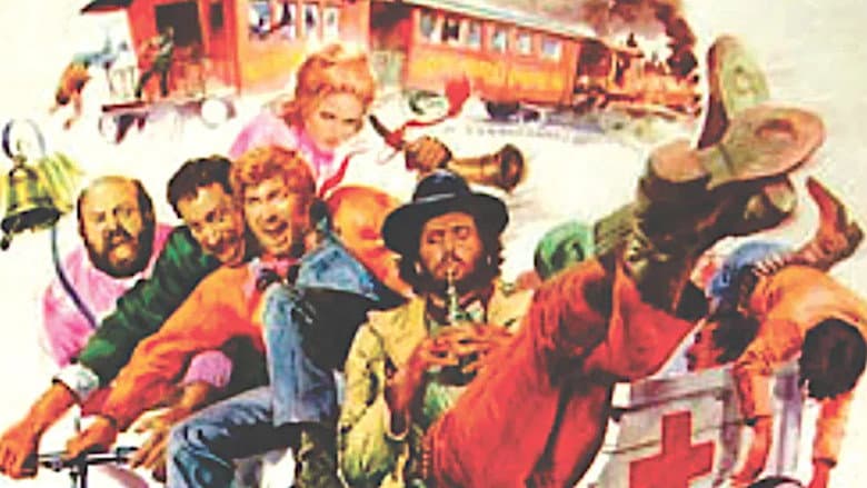Backdrop from The Three Musketeers of the West