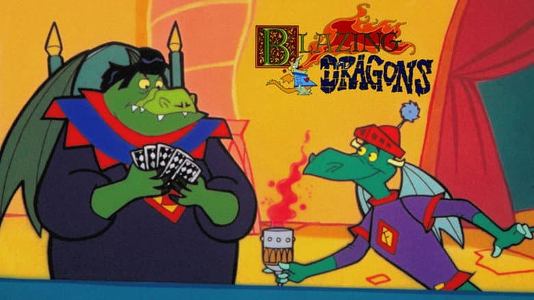 Backdrop from Blazing Dragons