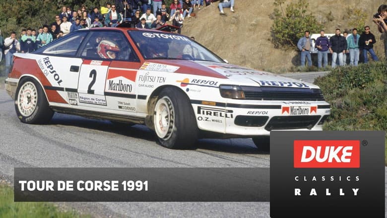 Backdrop from Tour de Corse 1991