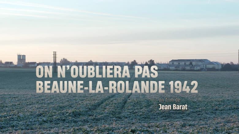 Backdrop from On n'oubliera pas, Beaune-la-Rolande 1942