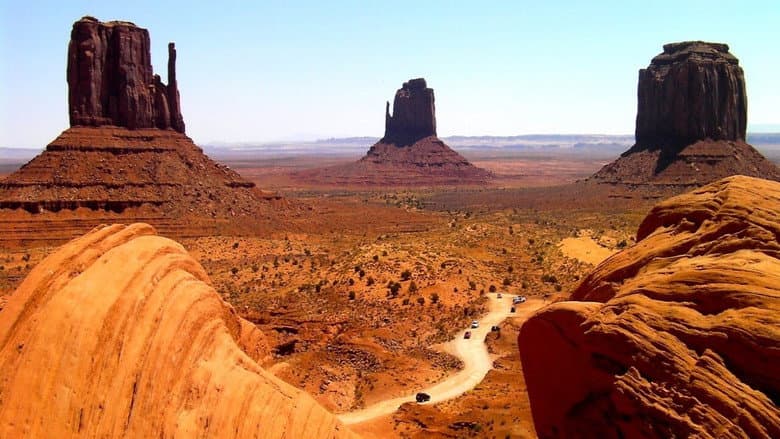 Backdrop from Les grands espaces de l'Ouest Américain