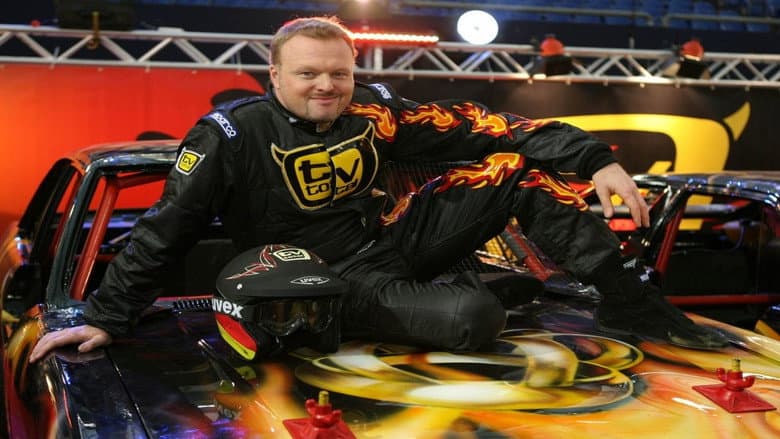 Backdrop from TV total Stock Car Crash Challenge