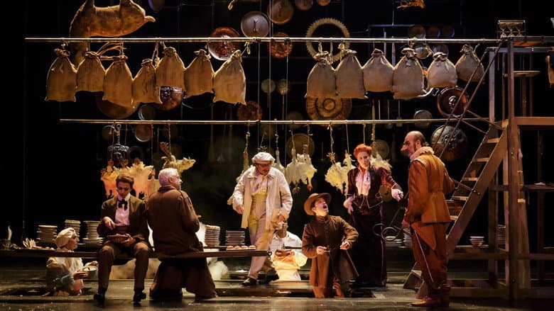 Backdrop from La Comédie-Française: Cyrano de Bergerac