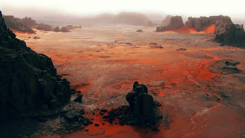Backdrop from Algeria from Above
