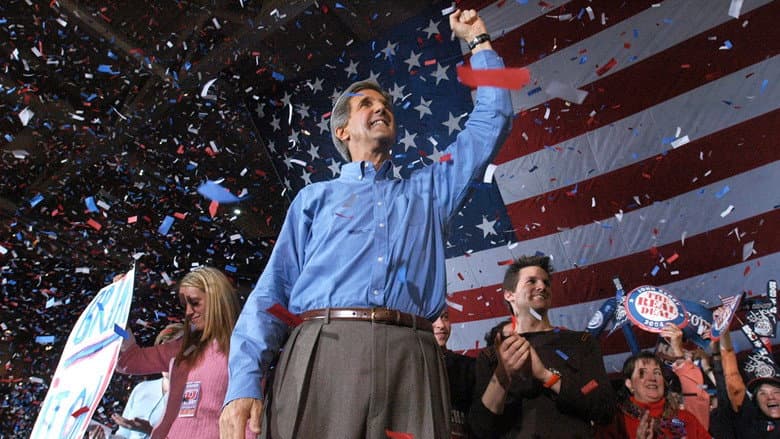Backdrop from Winning New Hampshire