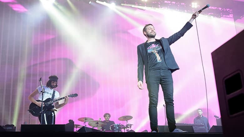 Backdrop from Kasabian: Summer Solstice: Live in Leicester