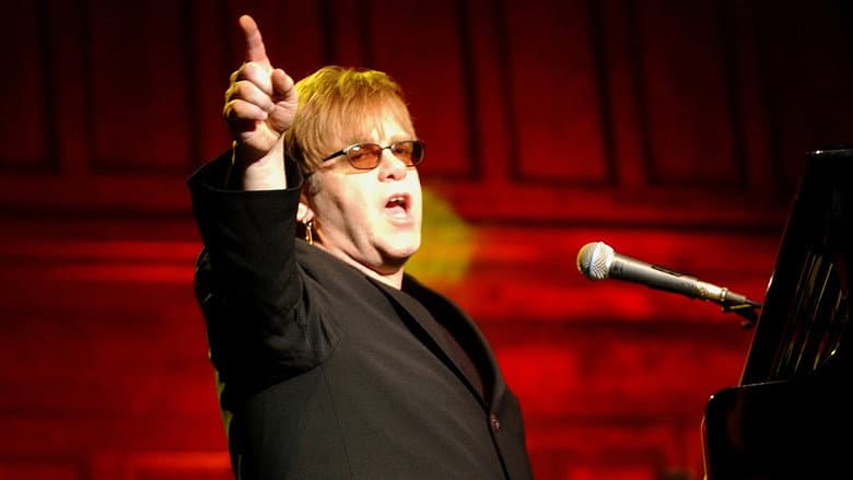 Backdrop from An Audience with Elton John
