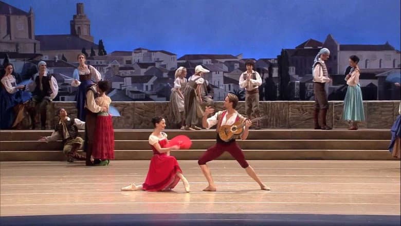 Backdrop from Don Quichot (Dutch National Ballet)