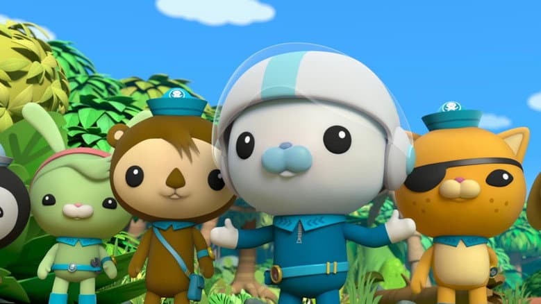 Backdrop from Octonauts: The Crisis of the Tsunami