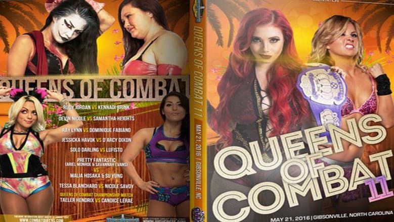 Backdrop from Queens Of Combat QOC 11