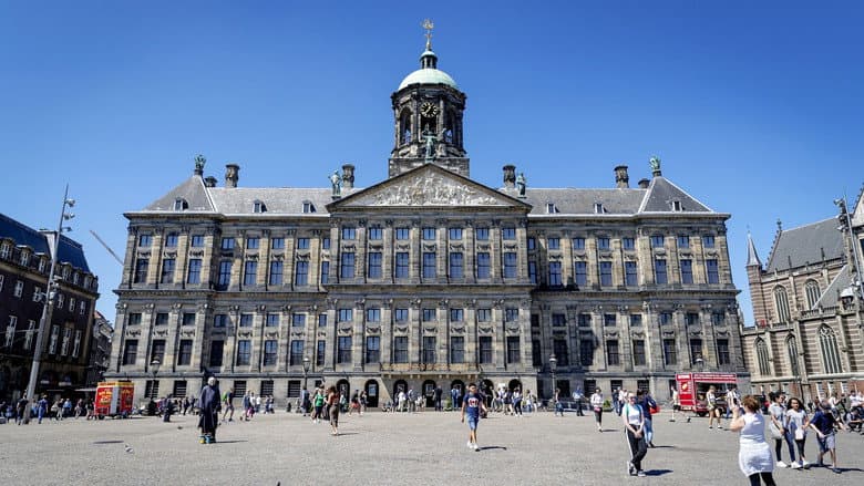 Backdrop from Exclusief: achter de deuren van Koninklijk Paleis Amsterdam