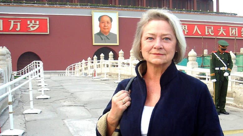Backdrop from Kate Adie Returns to Tiananmen Square