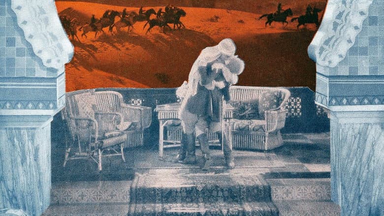 Backdrop from The Desert Song