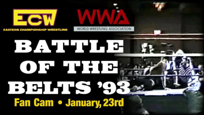 Backdrop from ECW/WWA Battle of The Belts