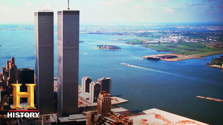 Backdrop from The World Trade Center -Rise and Fall of an American Icon