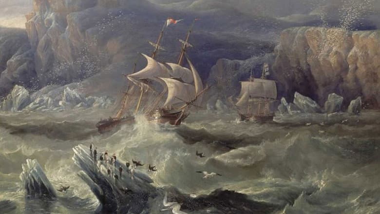 Backdrop from The Northwest Passage: The Last Great Frontier