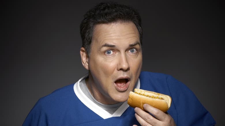 Backdrop from Sports Show with Norm Macdonald
