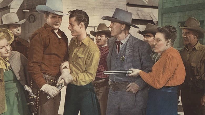 Backdrop from Rough Riders of Cheyenne