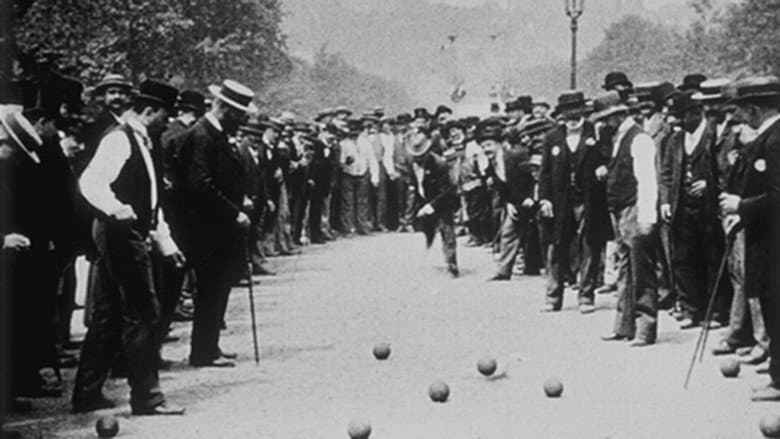 Backdrop from Boules Game