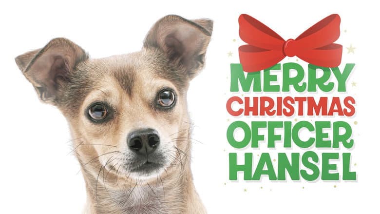 Backdrop from Merry Christmas Officer Hansel