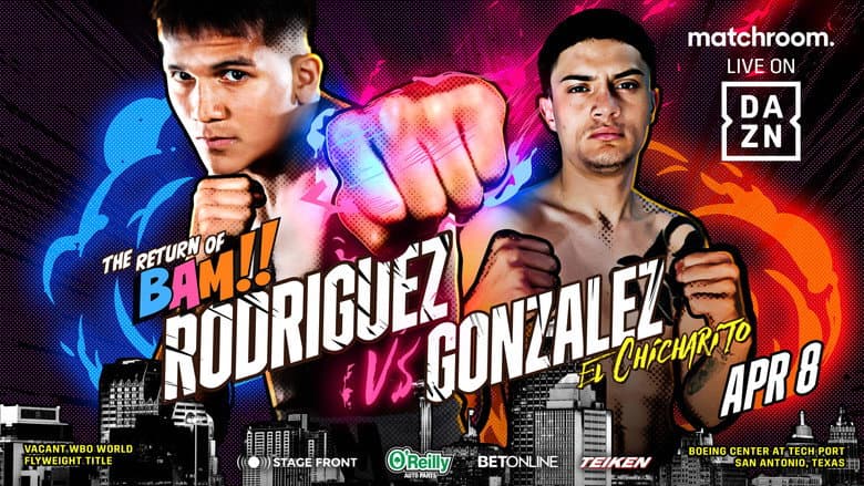 Backdrop from Jesse Rodriguez vs. Cristian Gonzalez