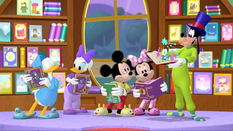 Backdrop from Mickey Mouse Clubhouse: A Goofy Fairy Tale