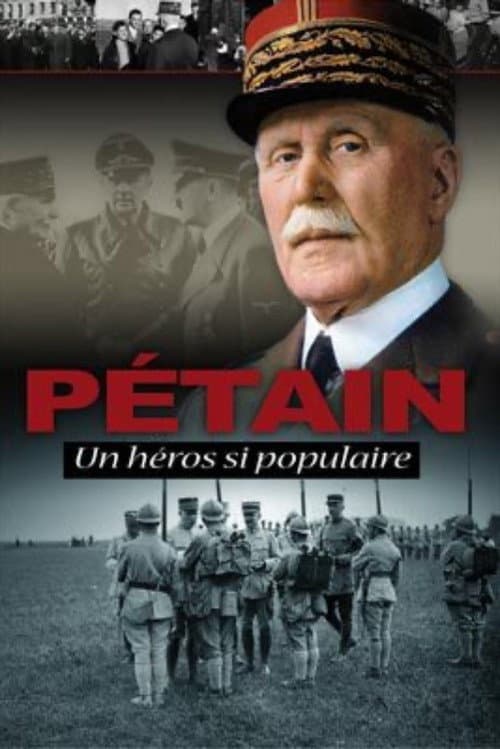 Poster for Pétain, such a popular hero