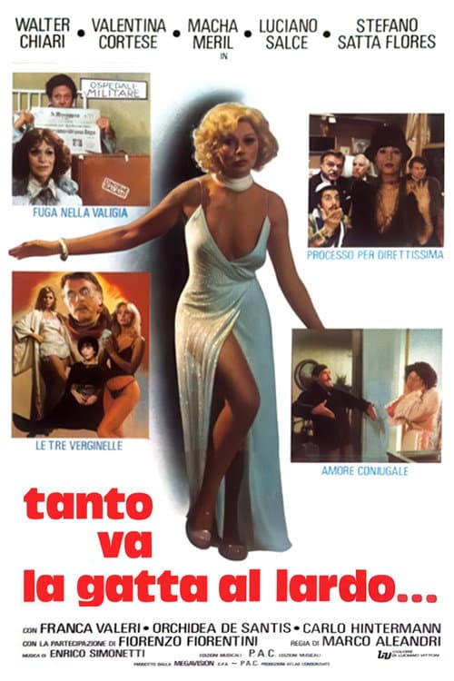 Poster for Tanto va la gatta al lardo...